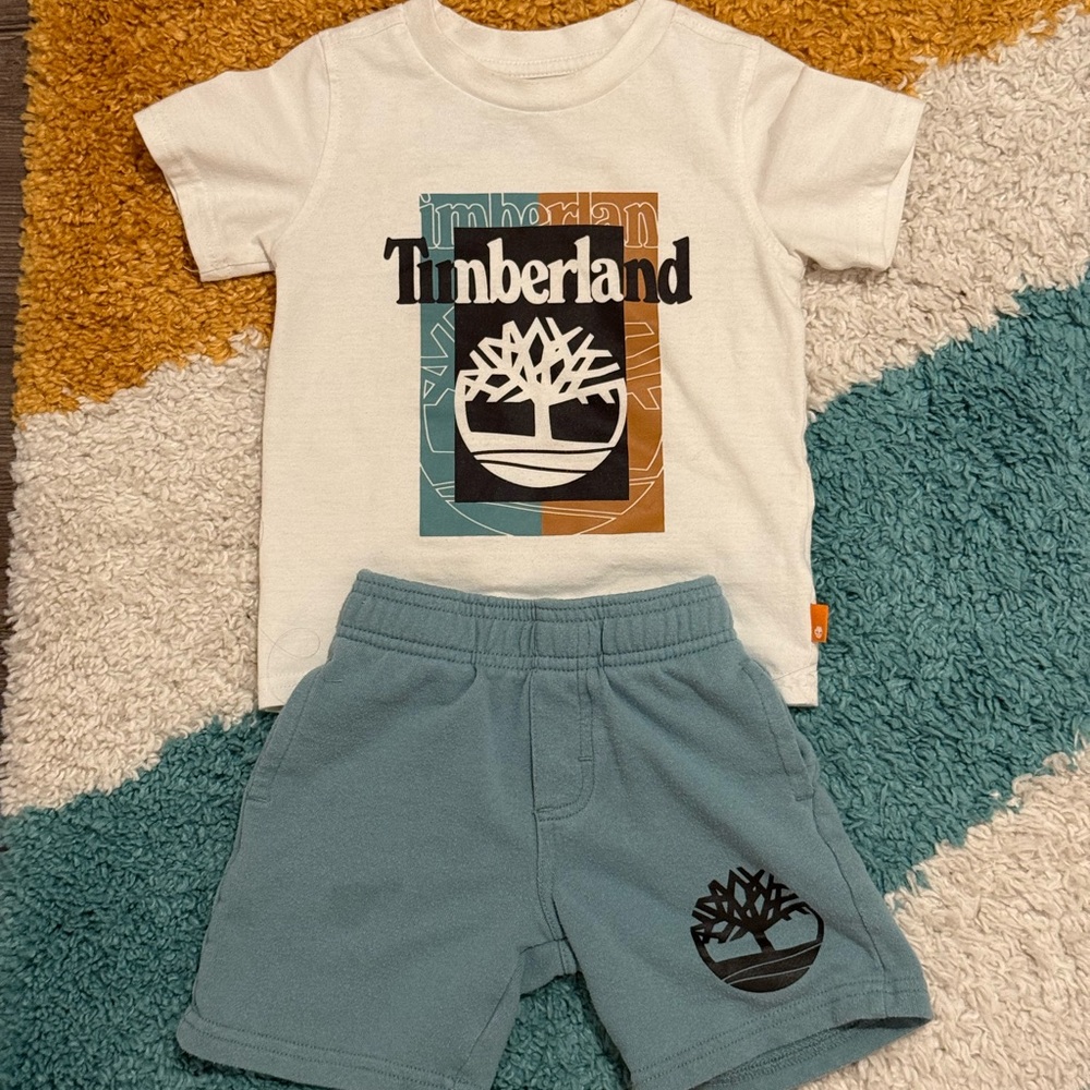 Timberland Toddler White T-Shirt